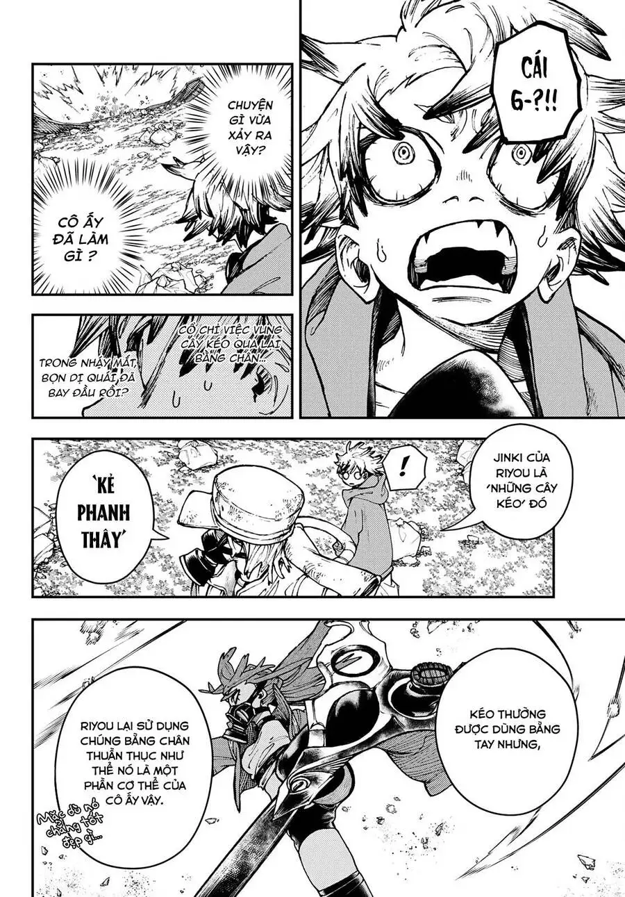 Truyện Tranh Quái Thú Rác Rưởi - Gachi Akuta trang 4