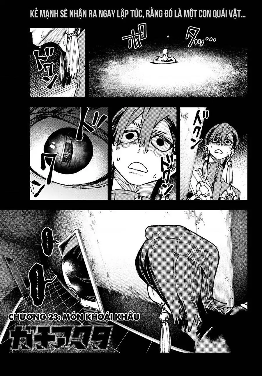 Truyện Tranh Quái Thú Rác Rưởi - Gachi Akuta trang 4