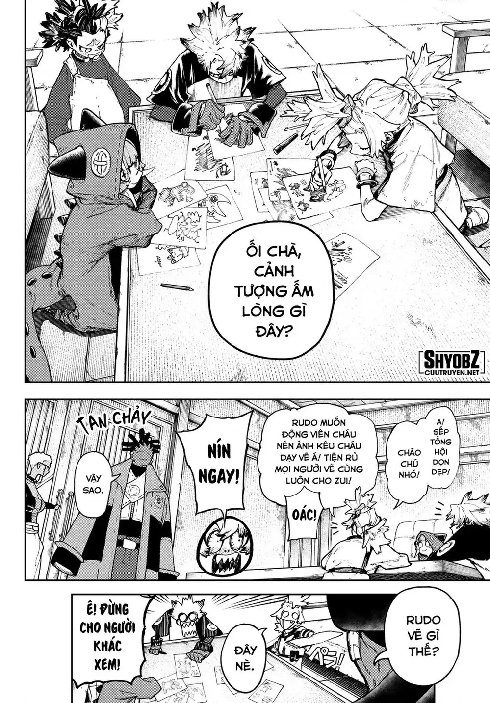 Truyện Tranh Quái Thú Rác Rưởi - Gachi Akuta trang 4