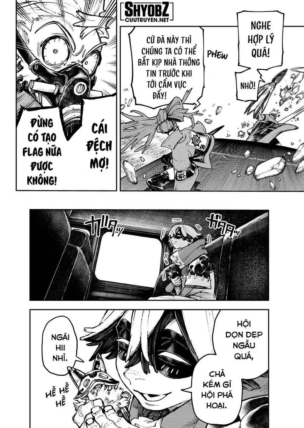 Truyện Tranh Quái Thú Rác Rưởi - Gachi Akuta trang 4