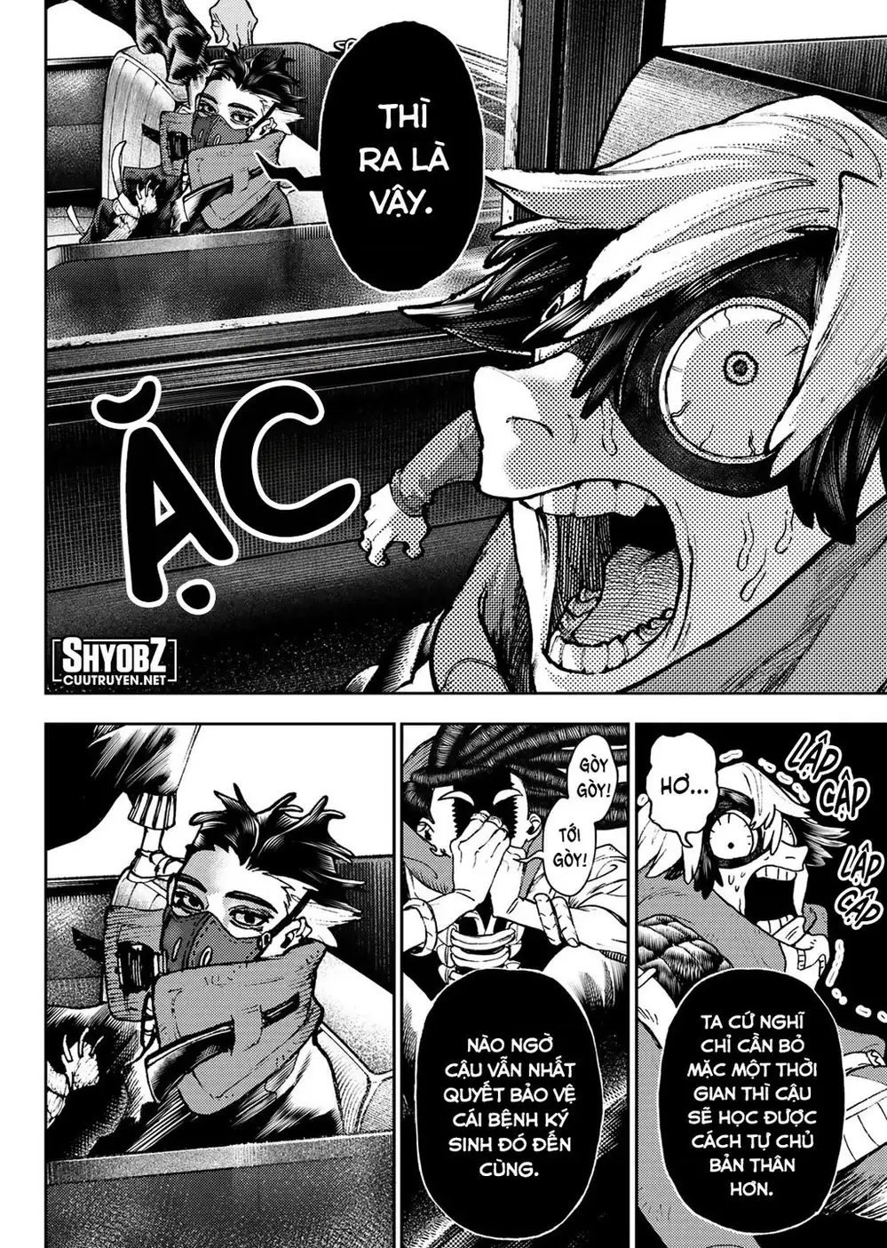 Truyện Tranh Quái Thú Rác Rưởi - Gachi Akuta trang 4