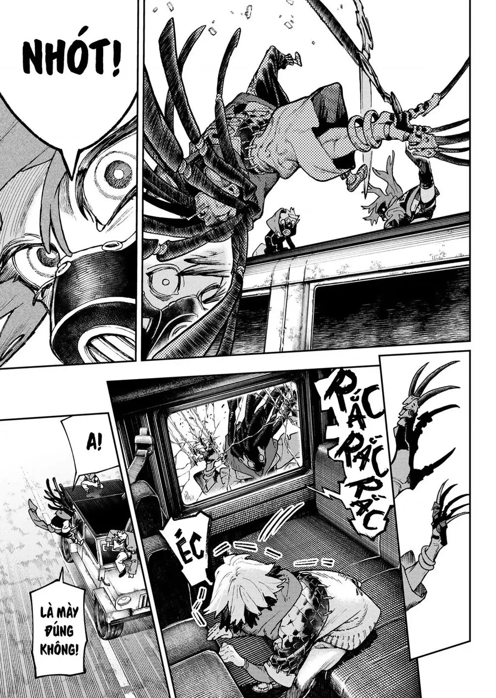 Truyện Tranh Quái Thú Rác Rưởi - Gachi Akuta trang 4