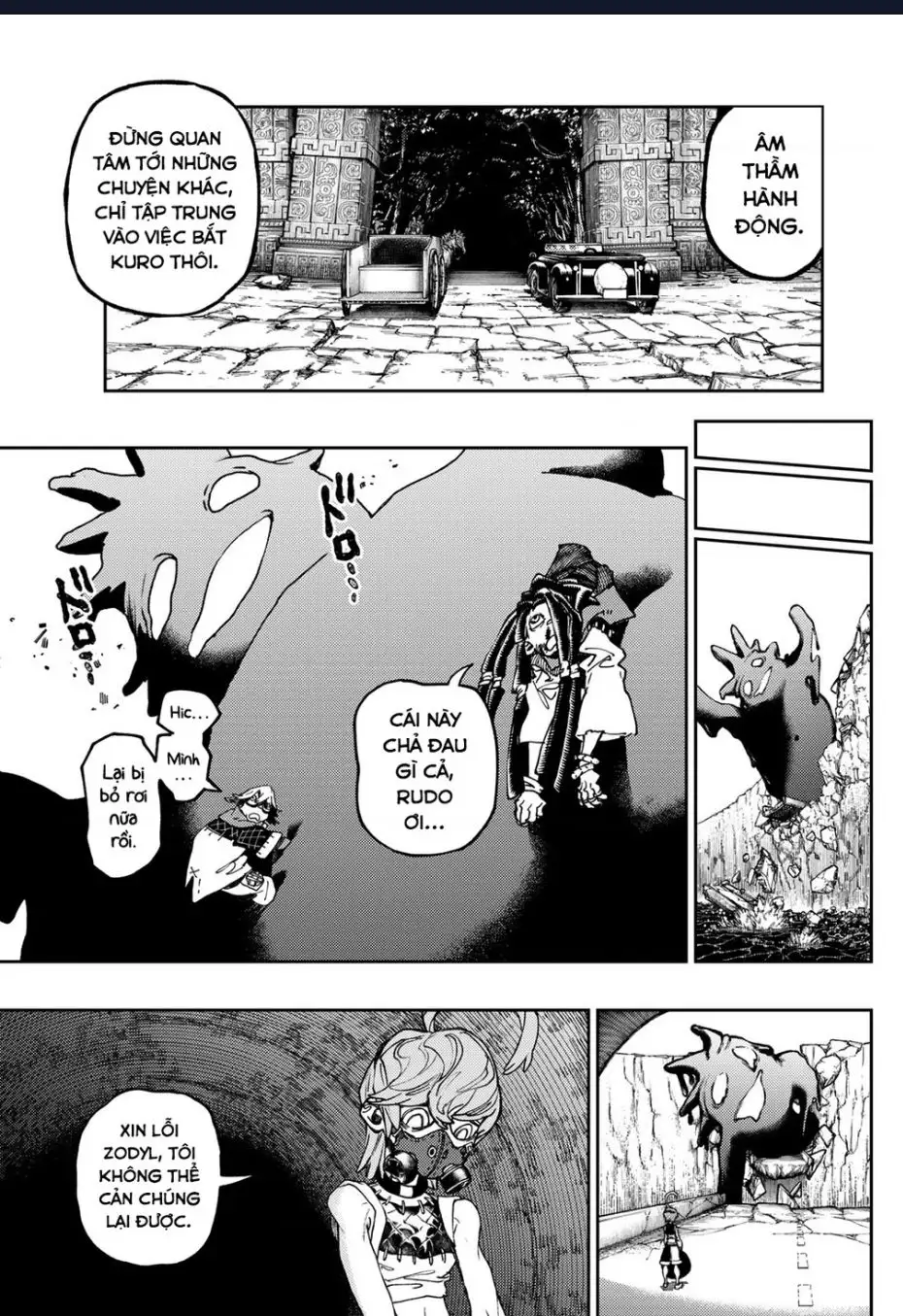 Truyện Tranh Quái Thú Rác Rưởi - Gachi Akuta trang 4