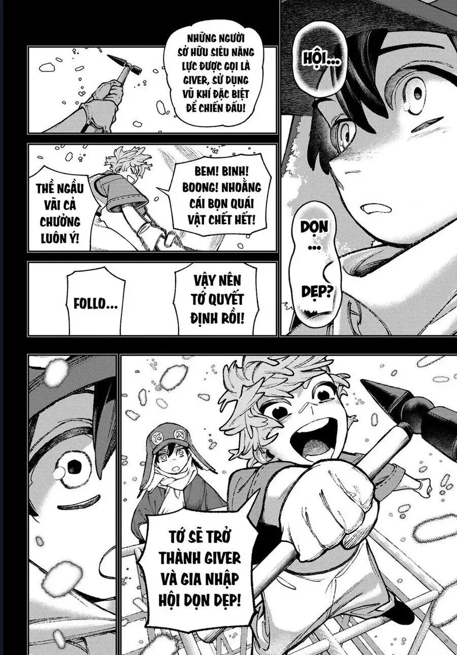 Truyện Tranh Quái Thú Rác Rưởi - Gachi Akuta trang 4