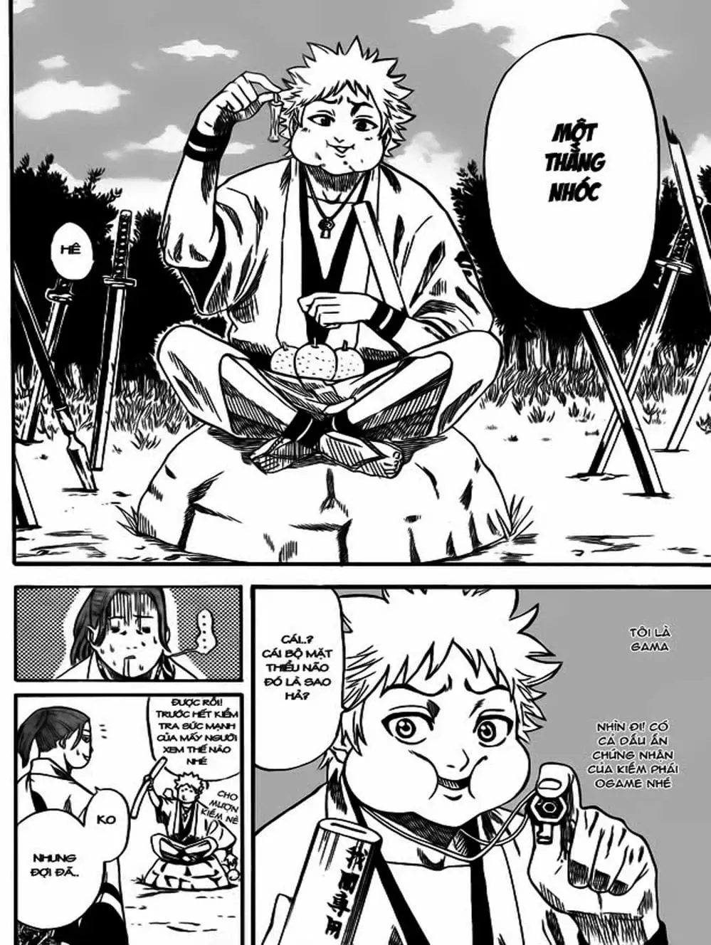 Truyện Tranh Ngã Gian Loạn - Gamaran trang 5