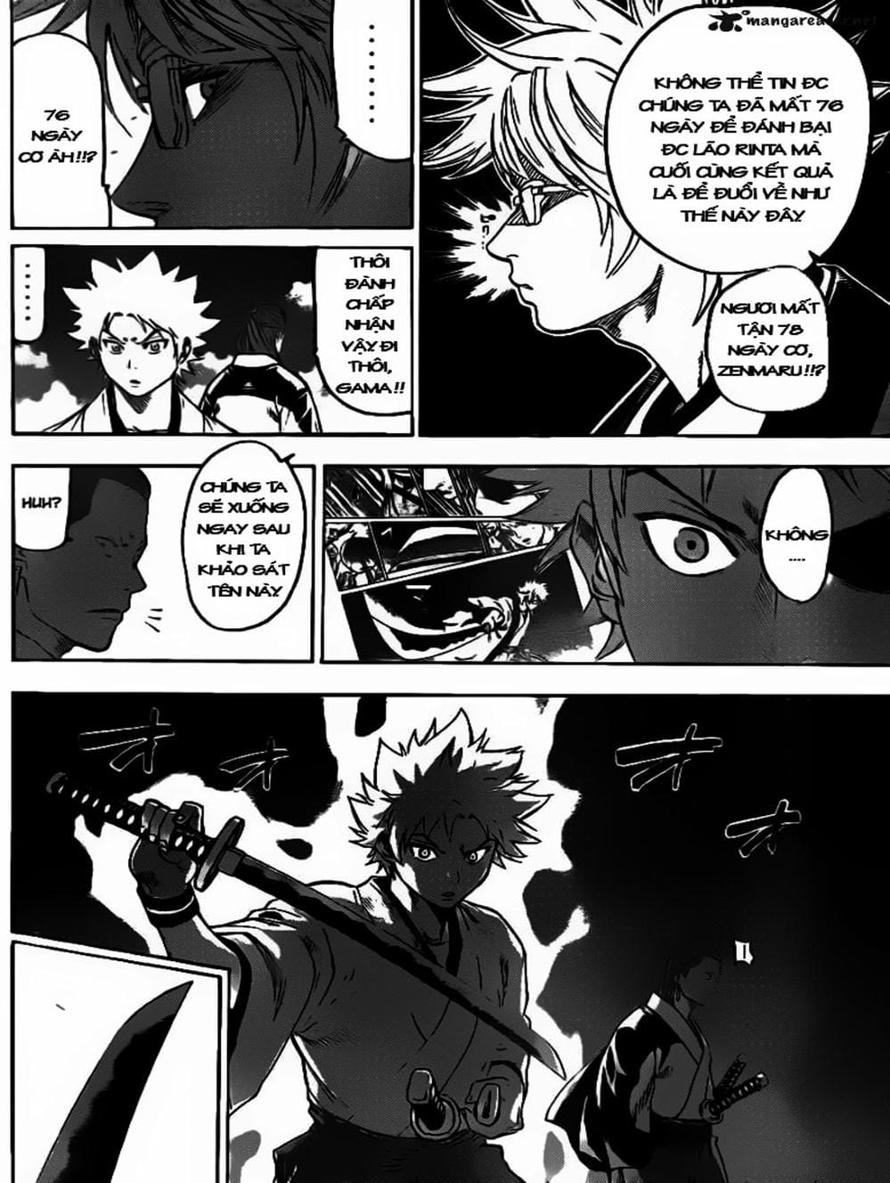 Truyện Tranh Ngã Gian Loạn - Gamaran trang 5