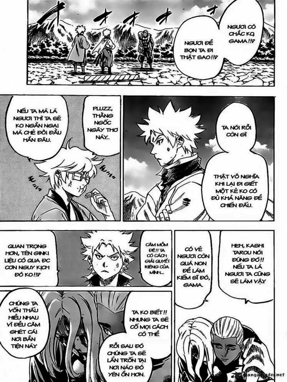 Truyện Tranh Ngã Gian Loạn - Gamaran trang 5