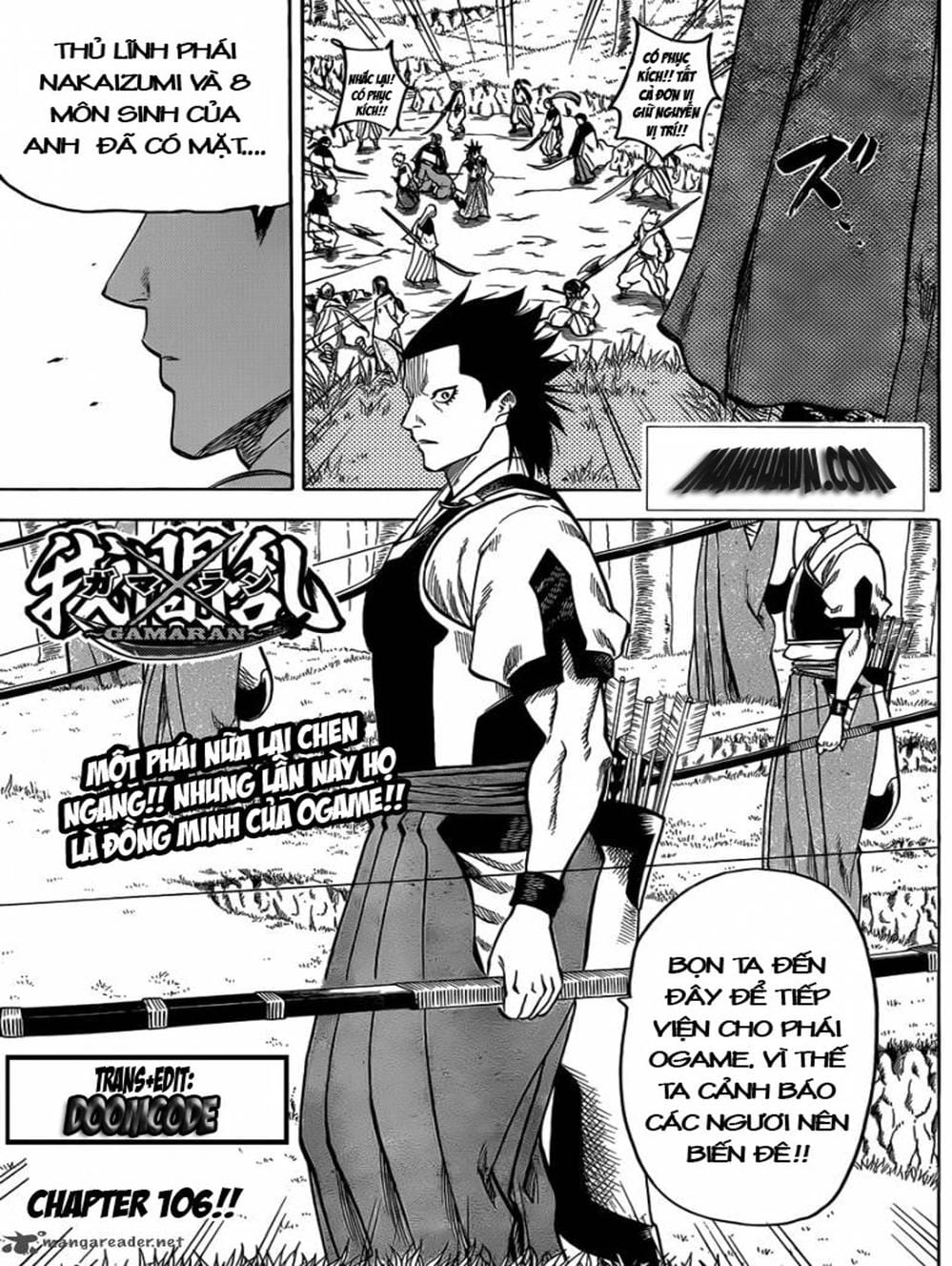 Truyện Tranh Ngã Gian Loạn - Gamaran trang 5