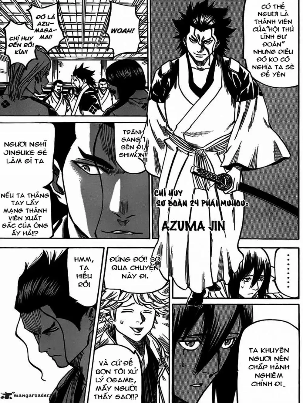 Truyện Tranh Ngã Gian Loạn - Gamaran trang 5