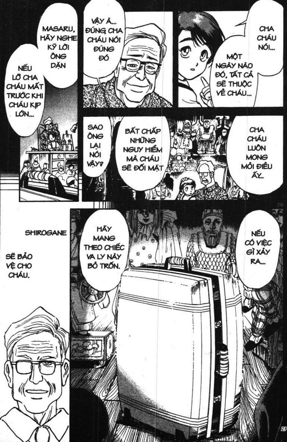 Truyện Tranh Gánh Xiếc Quái Dị - Karakuri Circus trang 5