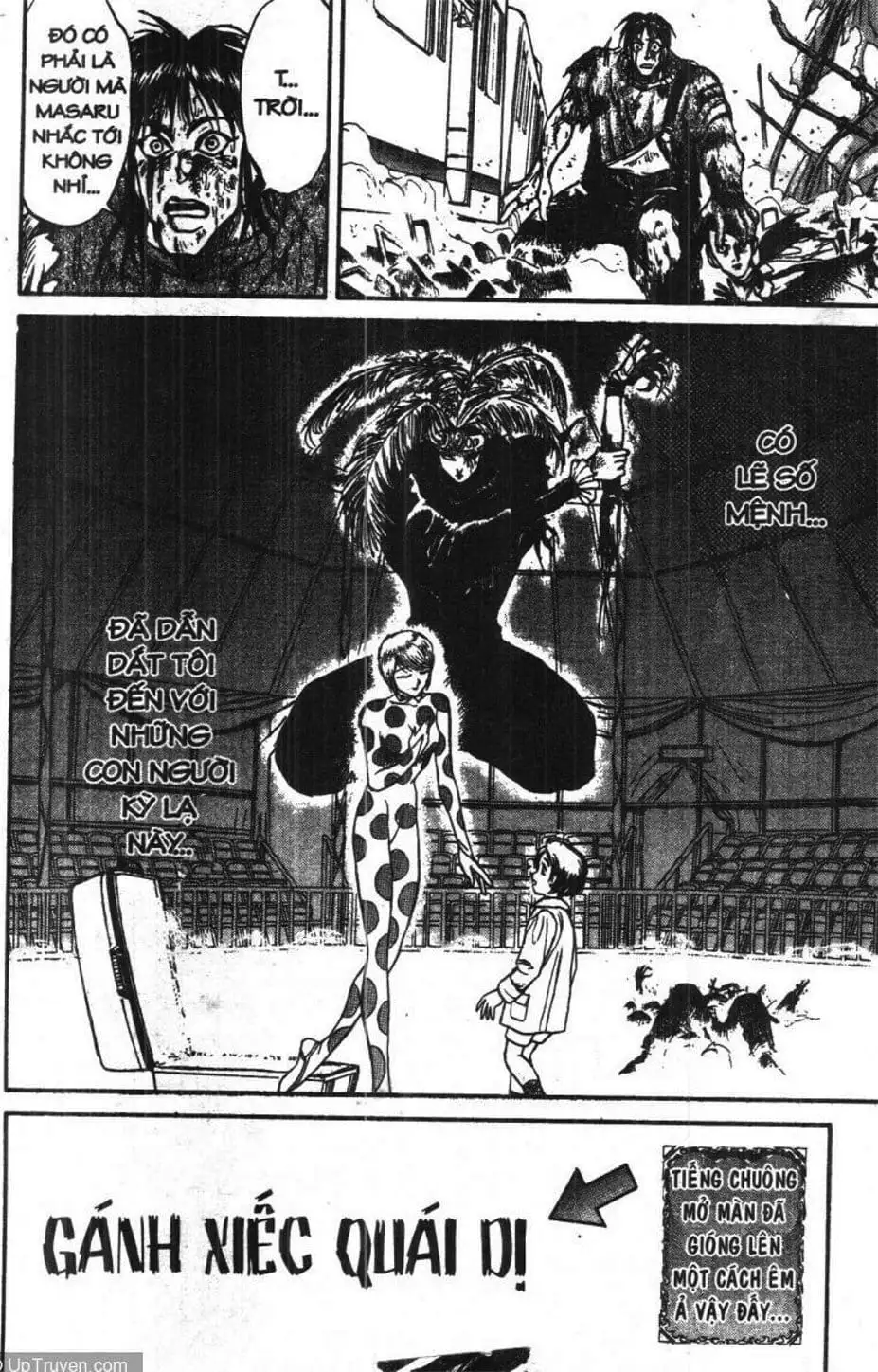 Truyện Tranh Gánh Xiếc Quái Dị - Karakuri Circus trang 5