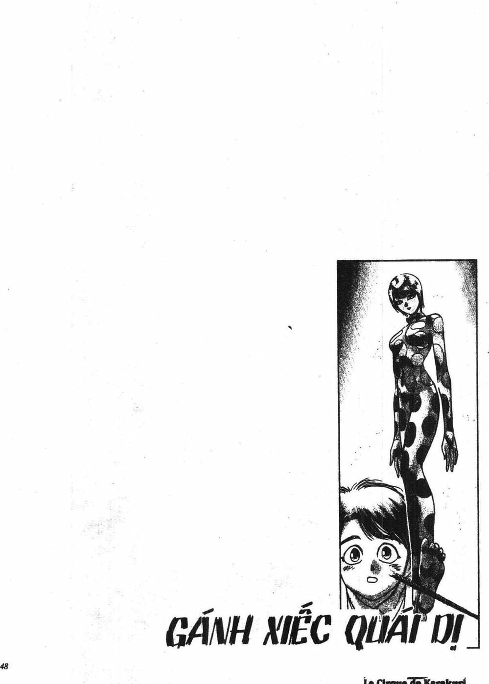 Truyện Tranh Gánh Xiếc Quái Dị - Karakuri Circus trang 5