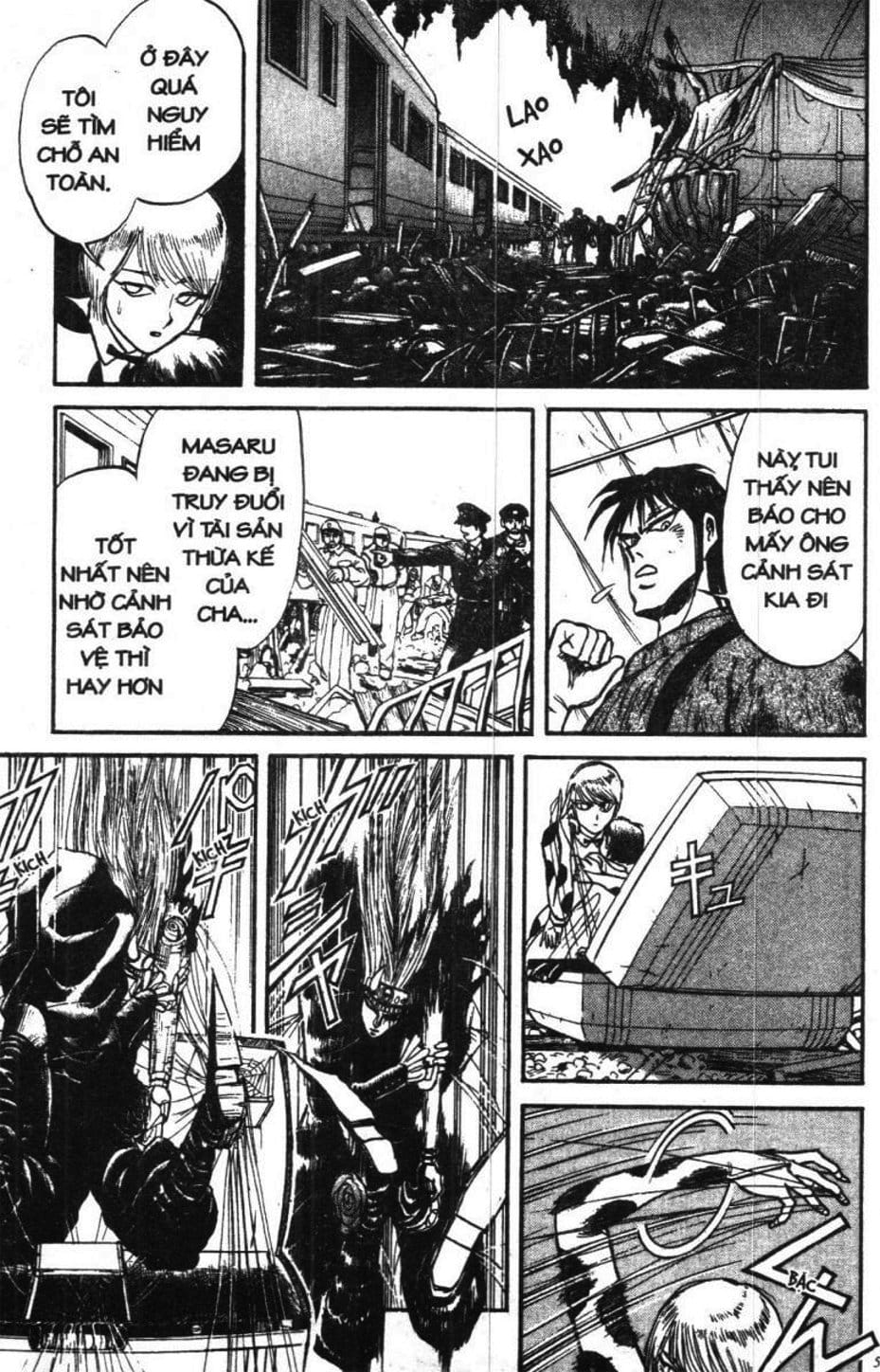 Truyện Tranh Gánh Xiếc Quái Dị - Karakuri Circus trang 5