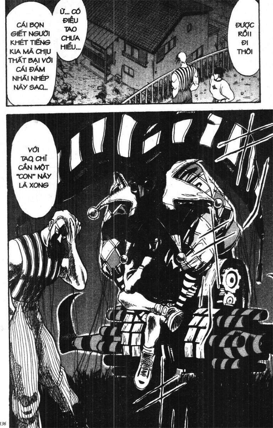 Truyện Tranh Gánh Xiếc Quái Dị - Karakuri Circus trang 5