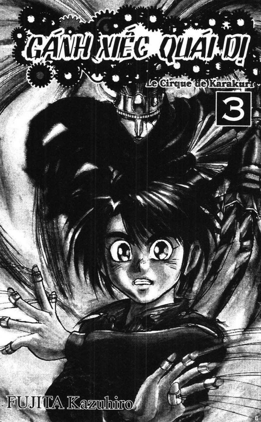 Truyện Tranh Gánh Xiếc Quái Dị - Karakuri Circus trang 5
