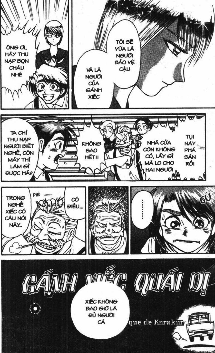 Truyện Tranh Gánh Xiếc Quái Dị - Karakuri Circus trang 5