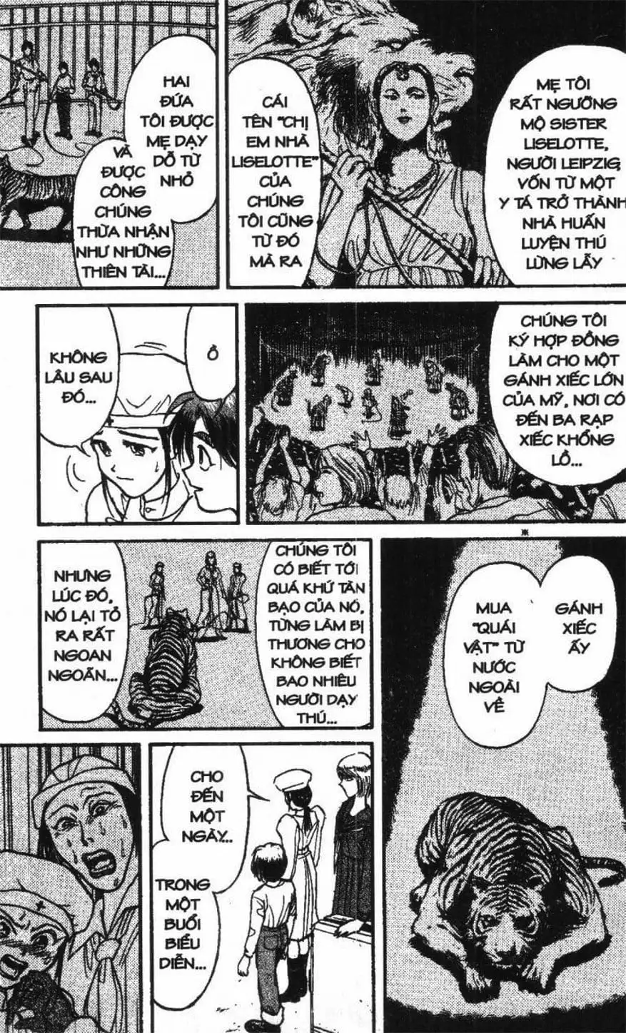 Truyện Tranh Gánh Xiếc Quái Dị - Karakuri Circus trang 5