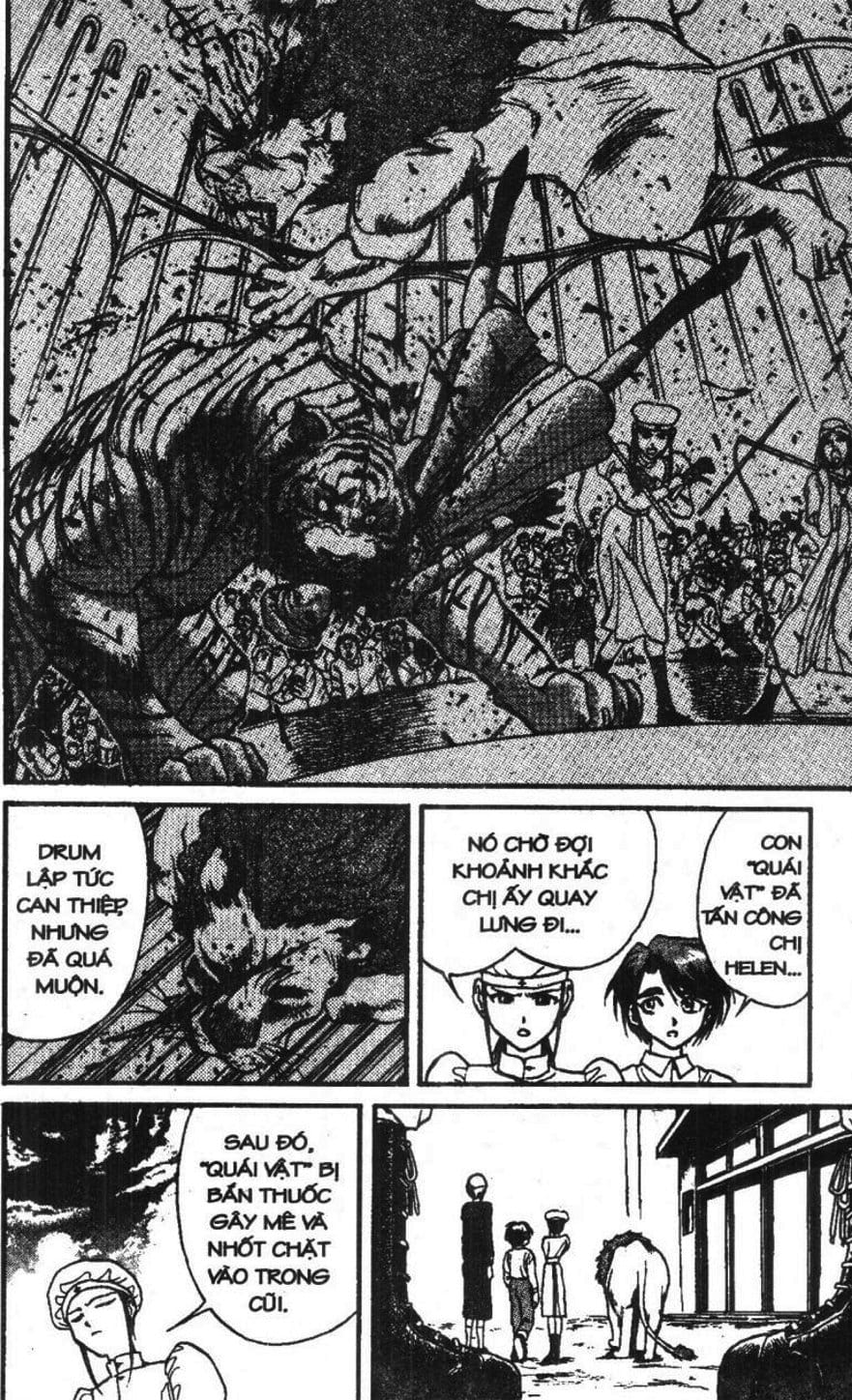 Truyện Tranh Gánh Xiếc Quái Dị - Karakuri Circus trang 5