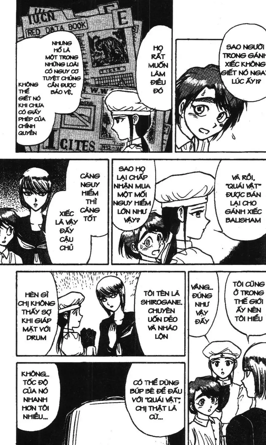 Truyện Tranh Gánh Xiếc Quái Dị - Karakuri Circus trang 5