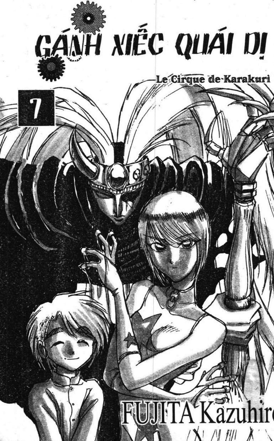 Truyện Tranh Gánh Xiếc Quái Dị - Karakuri Circus trang 5