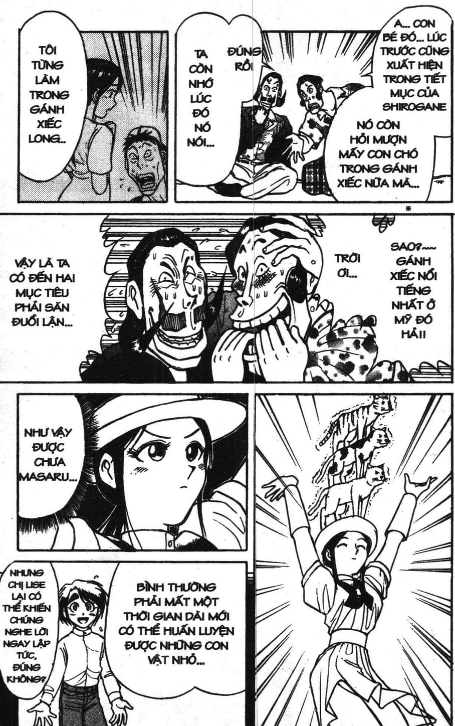 Truyện Tranh Gánh Xiếc Quái Dị - Karakuri Circus trang 5