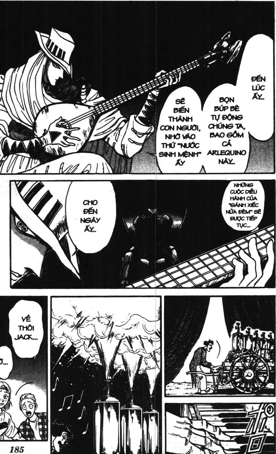 Truyện Tranh Gánh Xiếc Quái Dị - Karakuri Circus trang 5