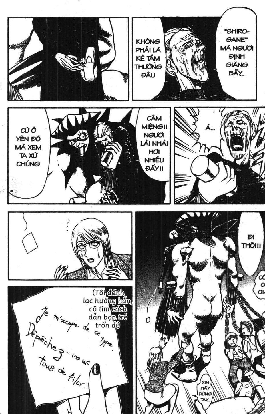 Truyện Tranh Gánh Xiếc Quái Dị - Karakuri Circus trang 5