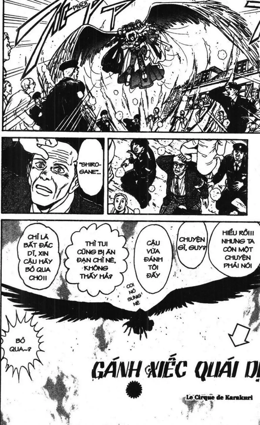 Truyện Tranh Gánh Xiếc Quái Dị - Karakuri Circus trang 5