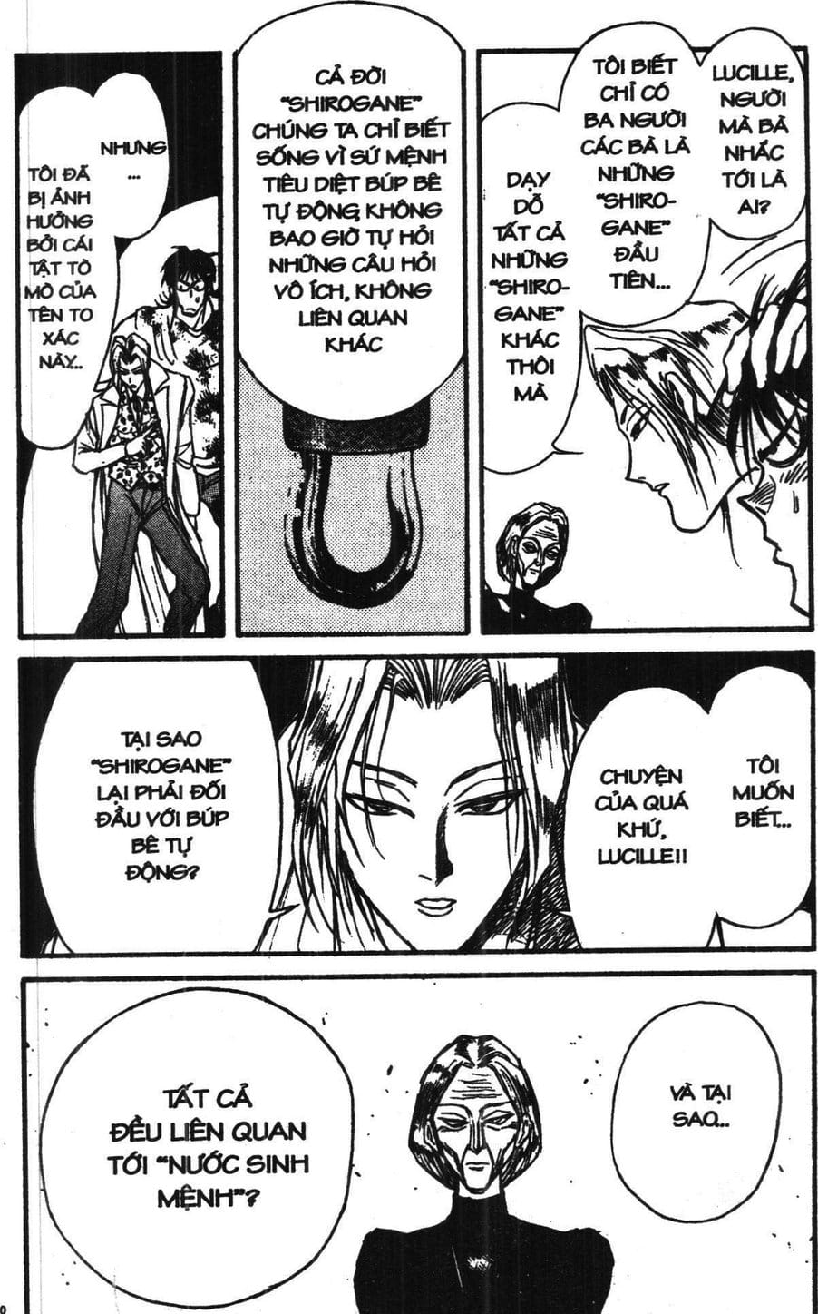 Truyện Tranh Gánh Xiếc Quái Dị - Karakuri Circus trang 5