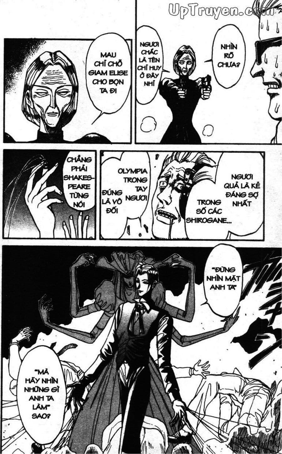 Truyện Tranh Gánh Xiếc Quái Dị - Karakuri Circus trang 5