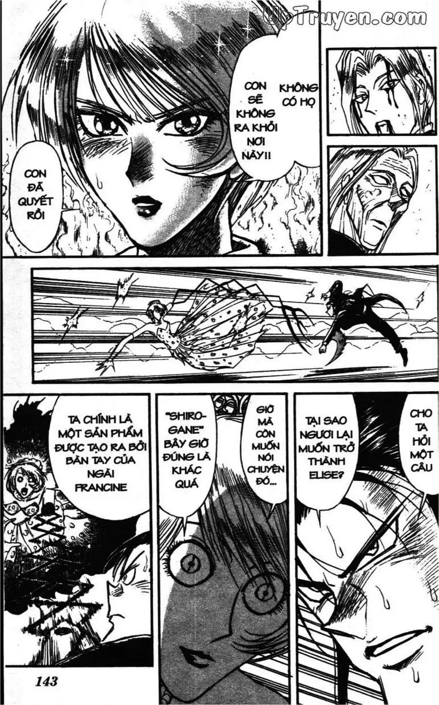 Truyện Tranh Gánh Xiếc Quái Dị - Karakuri Circus trang 5