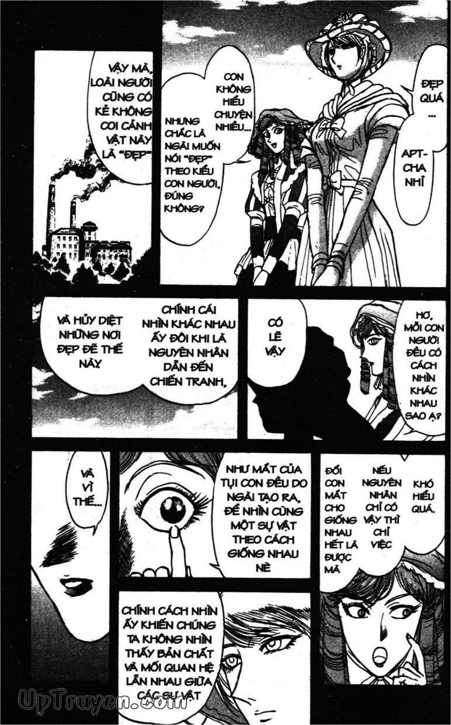 Truyện Tranh Gánh Xiếc Quái Dị - Karakuri Circus trang 5