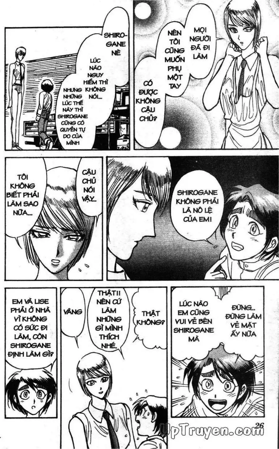 Truyện Tranh Gánh Xiếc Quái Dị - Karakuri Circus trang 5