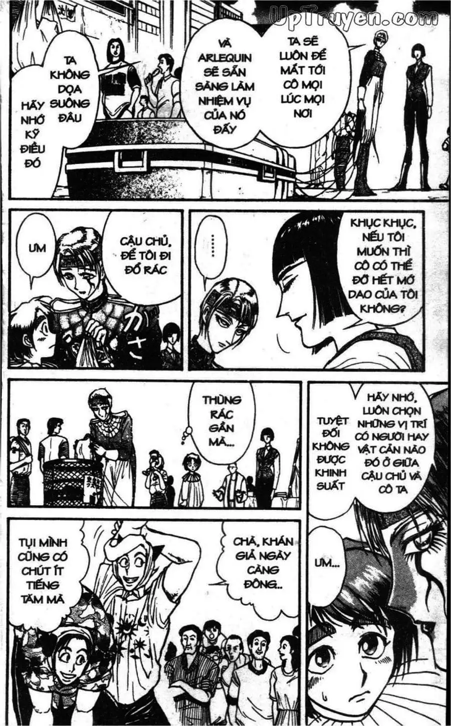 Truyện Tranh Gánh Xiếc Quái Dị - Karakuri Circus trang 5