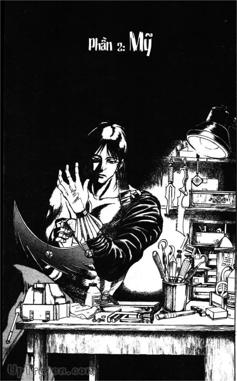 Truyện Tranh Gánh Xiếc Quái Dị - Karakuri Circus trang 5