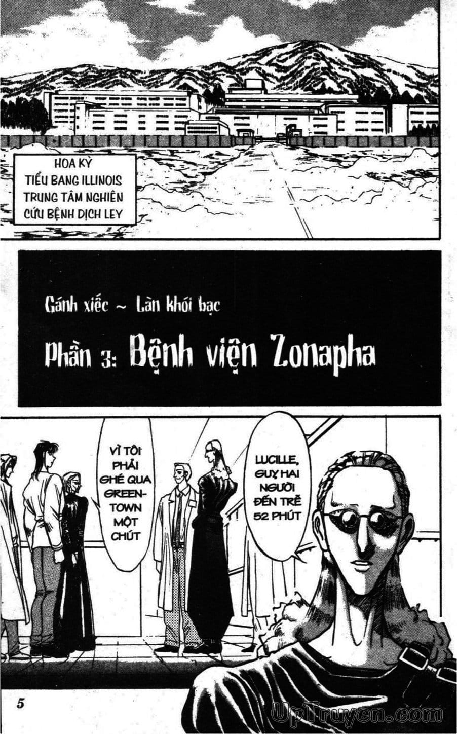 Truyện Tranh Gánh Xiếc Quái Dị - Karakuri Circus trang 5