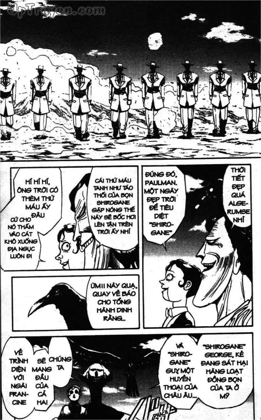 Truyện Tranh Gánh Xiếc Quái Dị - Karakuri Circus trang 5