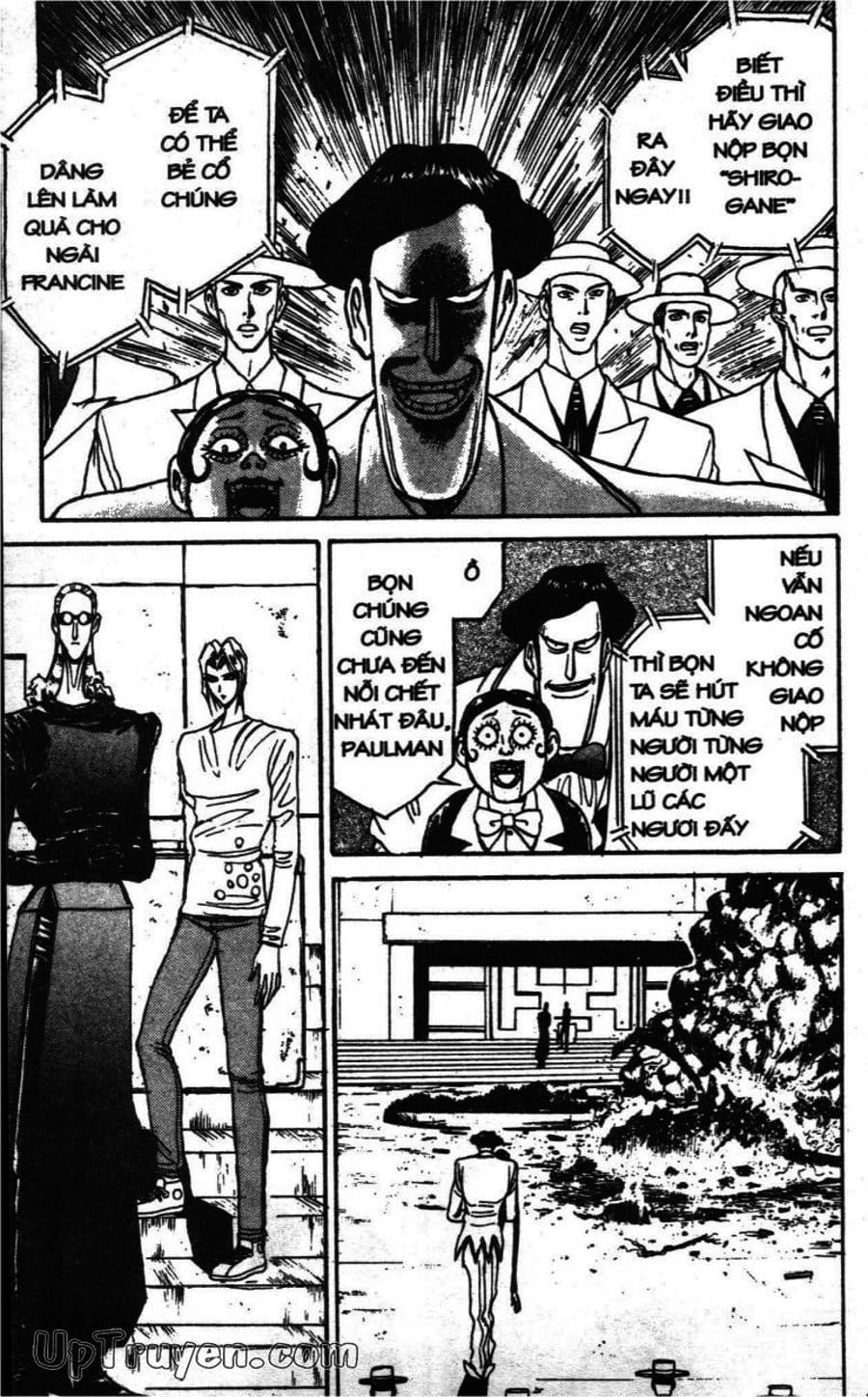 Truyện Tranh Gánh Xiếc Quái Dị - Karakuri Circus trang 5