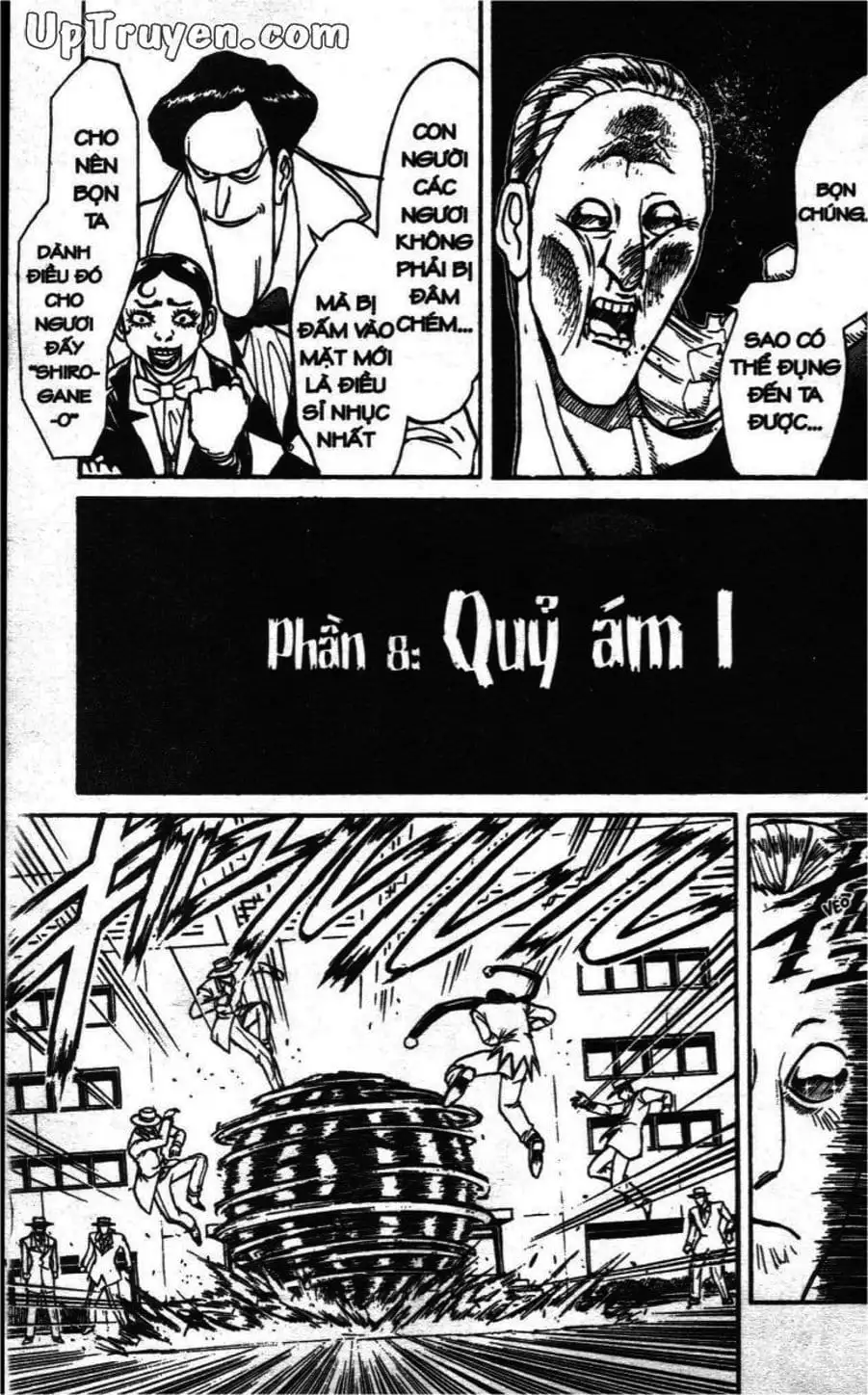 Truyện Tranh Gánh Xiếc Quái Dị - Karakuri Circus trang 5