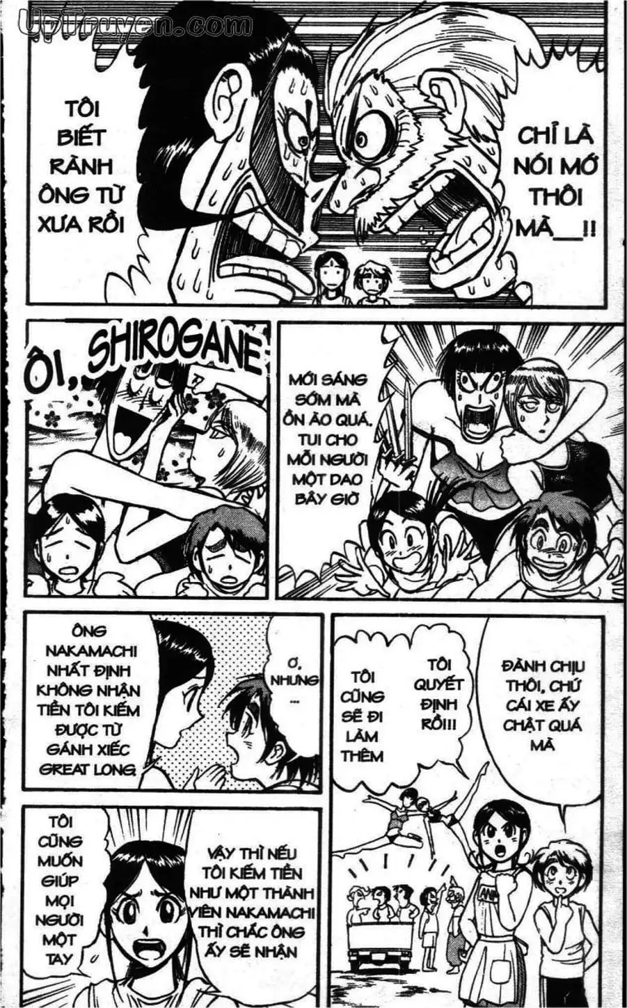 Truyện Tranh Gánh Xiếc Quái Dị - Karakuri Circus trang 5