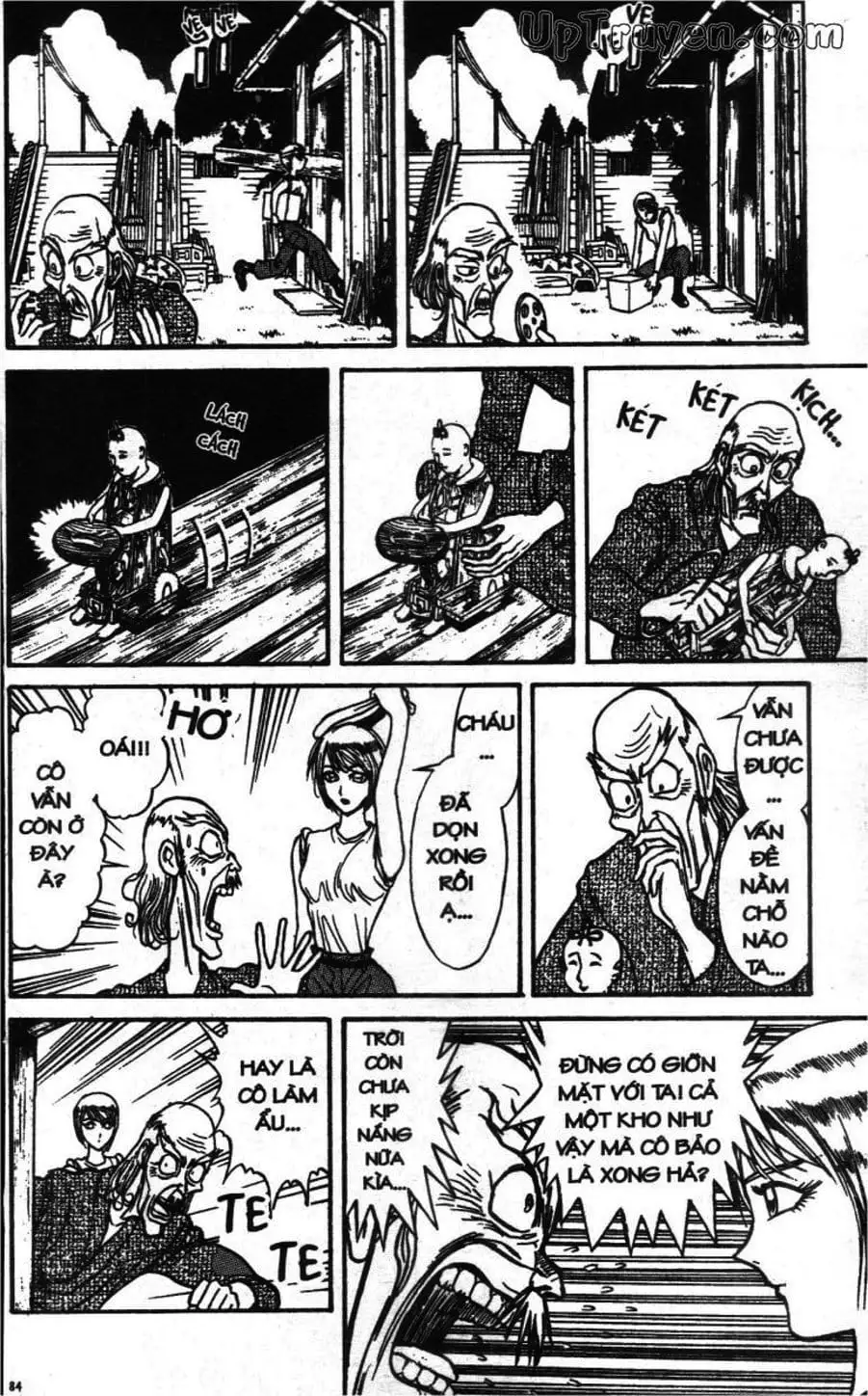 Truyện Tranh Gánh Xiếc Quái Dị - Karakuri Circus trang 5