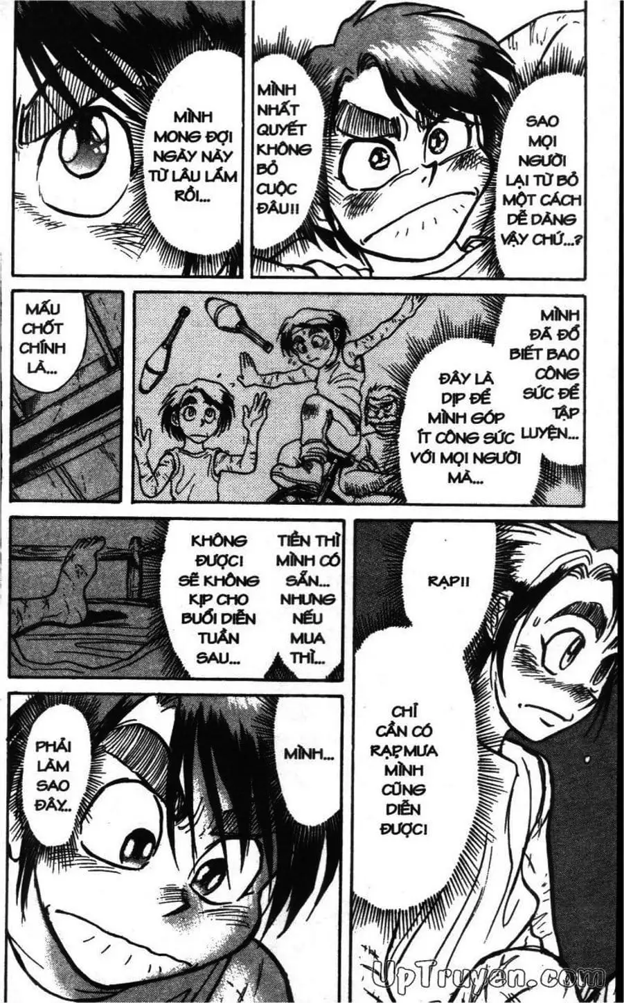 Truyện Tranh Gánh Xiếc Quái Dị - Karakuri Circus trang 5