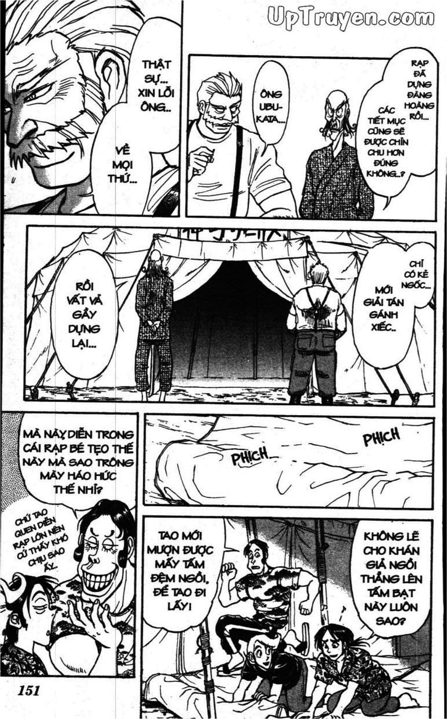 Truyện Tranh Gánh Xiếc Quái Dị - Karakuri Circus trang 5