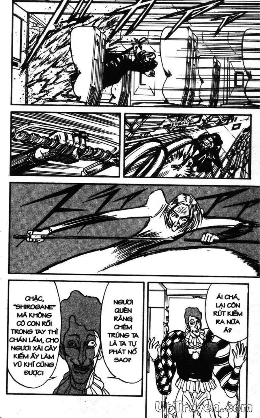 Truyện Tranh Gánh Xiếc Quái Dị - Karakuri Circus trang 5