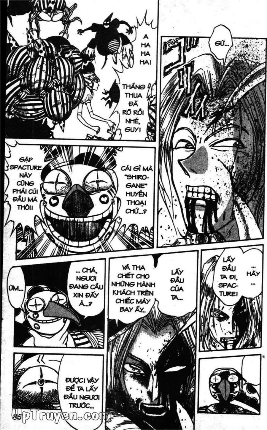 Truyện Tranh Gánh Xiếc Quái Dị - Karakuri Circus trang 5