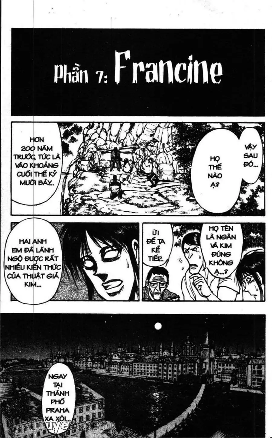 Truyện Tranh Gánh Xiếc Quái Dị - Karakuri Circus trang 5