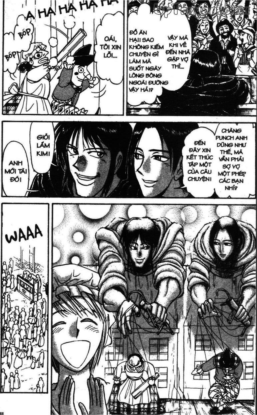 Truyện Tranh Gánh Xiếc Quái Dị - Karakuri Circus trang 5