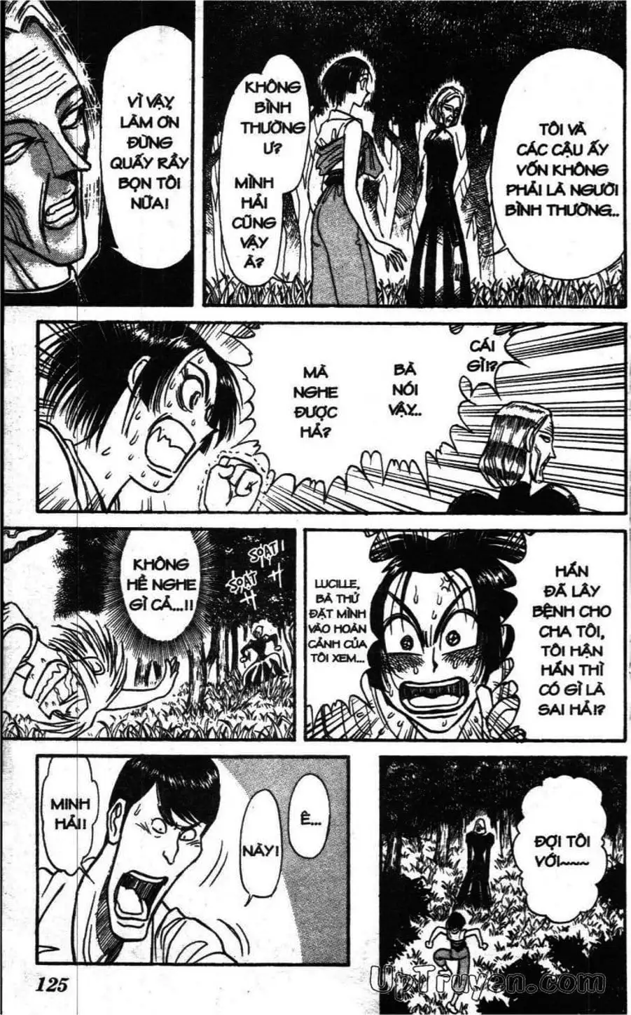 Truyện Tranh Gánh Xiếc Quái Dị - Karakuri Circus trang 5