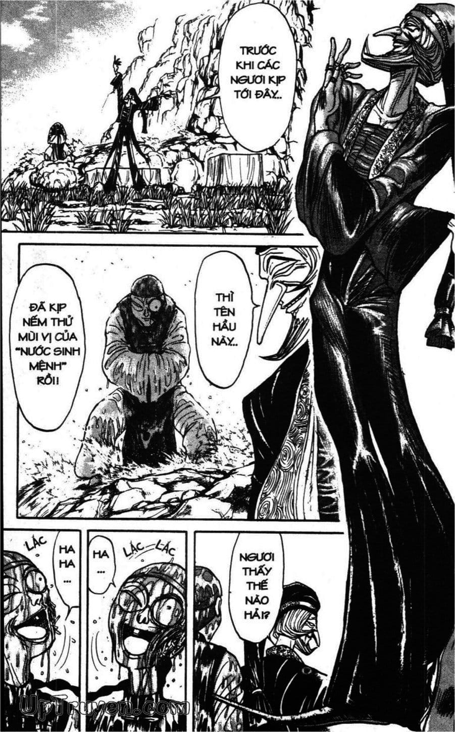 Truyện Tranh Gánh Xiếc Quái Dị - Karakuri Circus trang 5