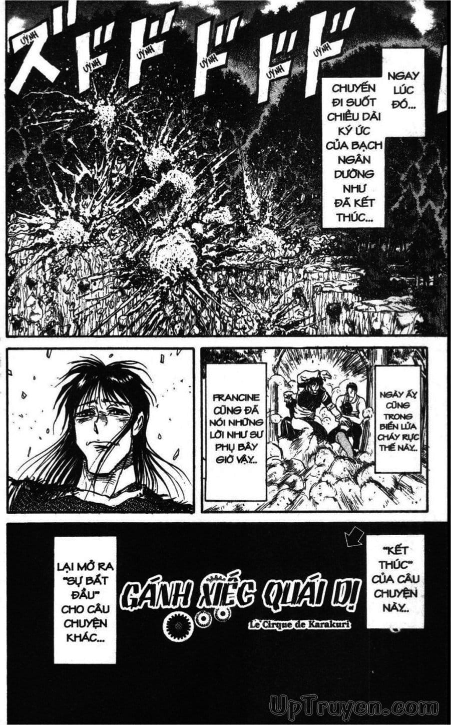 Truyện Tranh Gánh Xiếc Quái Dị - Karakuri Circus trang 5